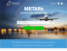 Tablet Screenshot of metars.com